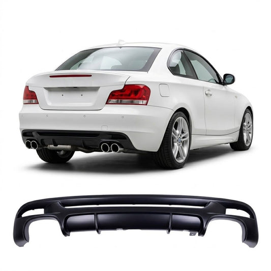 Heckstoßstange Diffusor passend für BMW 1er E82 E88 2007-2013