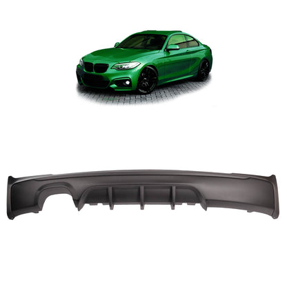 Heckstoßstange Diffusor passend für BMW 2er F22 F23 2013-2021