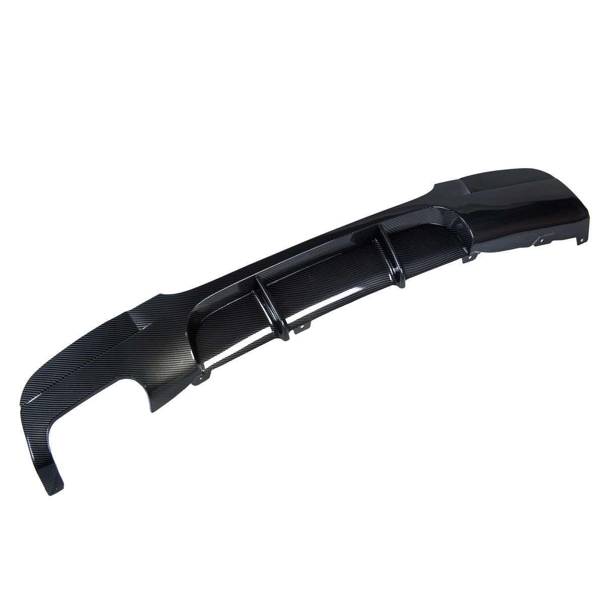 Heckstoßstange Diffusor Carbon-Optik passend für BMW 3er E90 E91 2004-2011