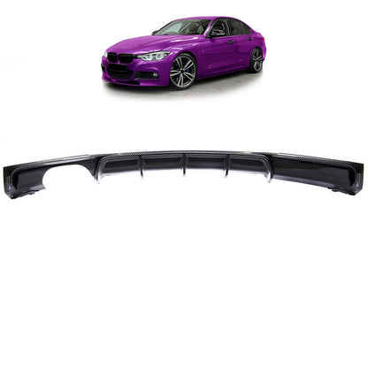 Heckstoßstange Diffusor Carbon-Optik passend für BMW 3er F30 F31 2011-2018