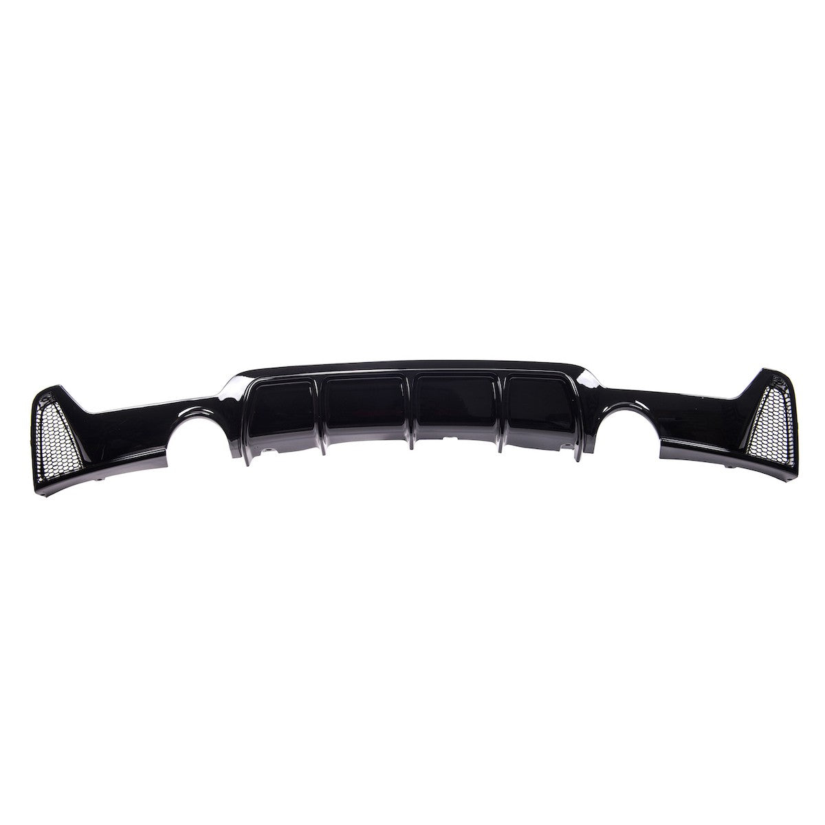 Heckspoiler Diffusor Hochglanz Schwarz passend für BMW 4er F32 F33 F36