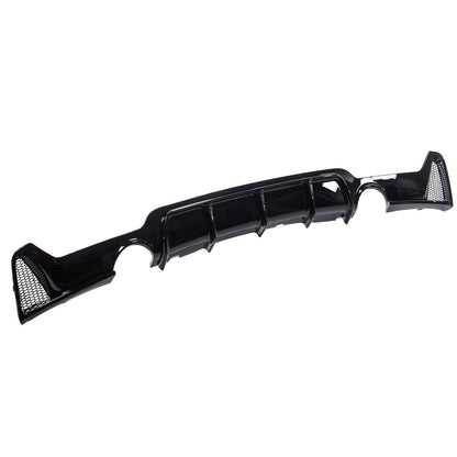 Heckspoiler Diffusor Hochglanz Schwarz passend für BMW 4er F32 F33 F36