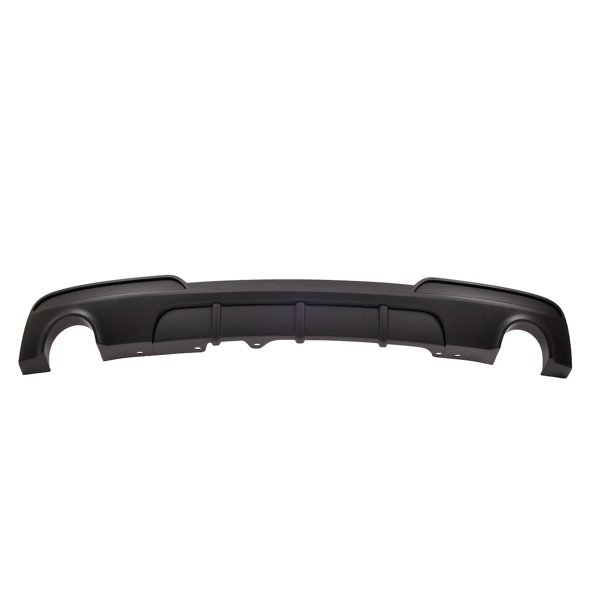 Heckstoßstange Diffusor Matt Schwarz passend für BMW 5er F10 F11 535 2009-2016