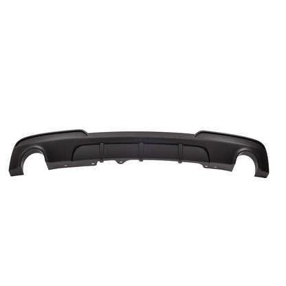 Heckstoßstange Diffusor Matt Schwarz passend für BMW 5er F10 F11 535 2009-2016