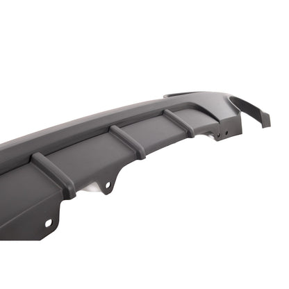 Heckstoßstange Diffusor Matt Schwarz passend für BMW 5er F10 F11 535 2009-2016