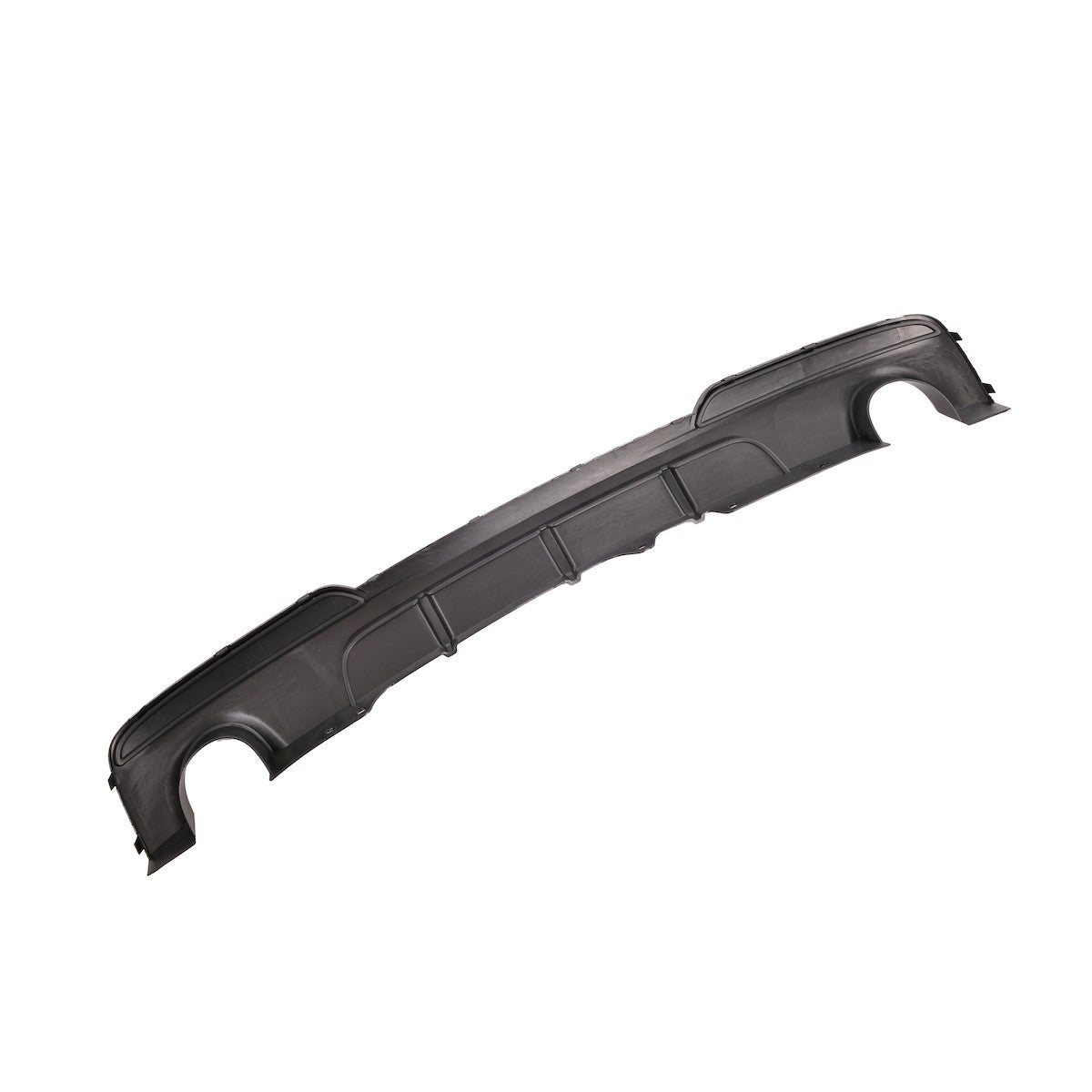 Heckstoßstange Diffusor Matt Schwarz passend für BMW 5er F10 F11 535 2009-2016
