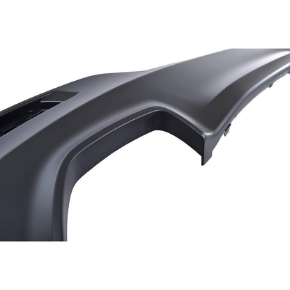Heckstoßstange Diffusor Matt Schwarz passend für BMW 5er G30 G31 2016-2020