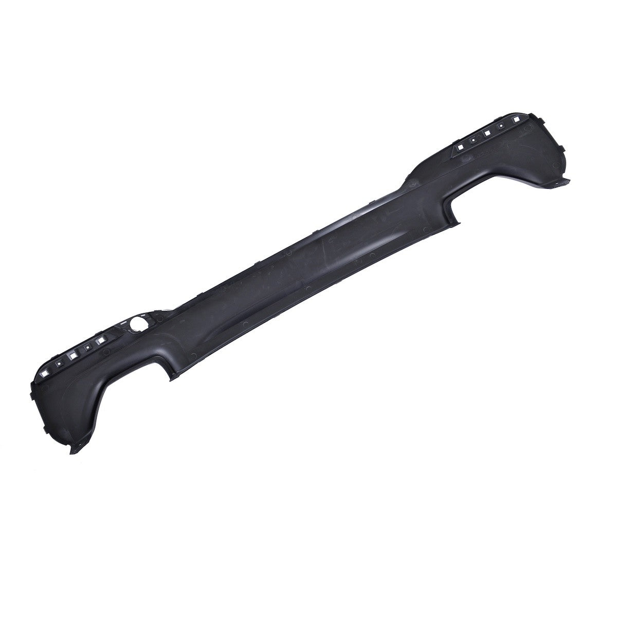 Heckstoßstange Diffusor Matt Schwarz passend für BMW 5er G30 G31 2016-2020