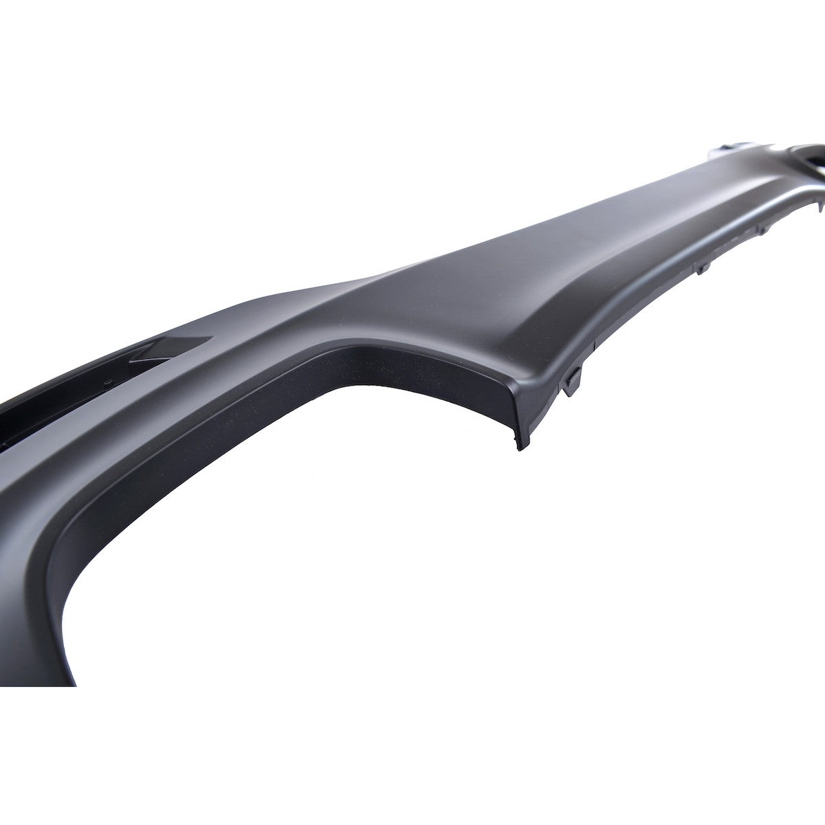 Heckstoßstange Diffusor Matt Schwarz passend für BMW 5er G30 G31 2016-2020