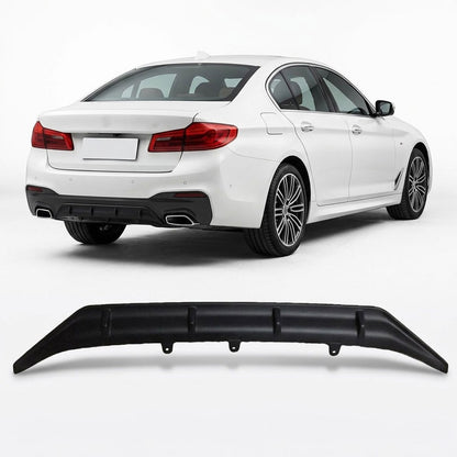 Sport Heckspoiler Diffusor Matt Schwarz passend für BMW 5er 2016->>