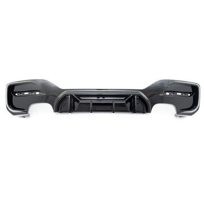 Sport Heckstoßstange Diffusor Hochglanz Schwarz passend für BMW 1er F20 F21 2015-2019