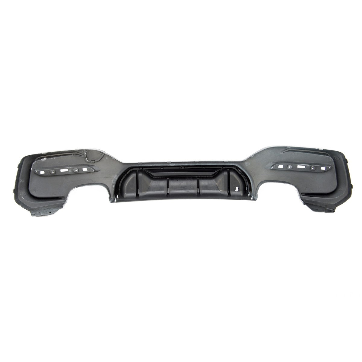 Sport Heckstoßstange Diffusor Hochglanz Schwarz passend für BMW 1er F20 F21 2015-2019