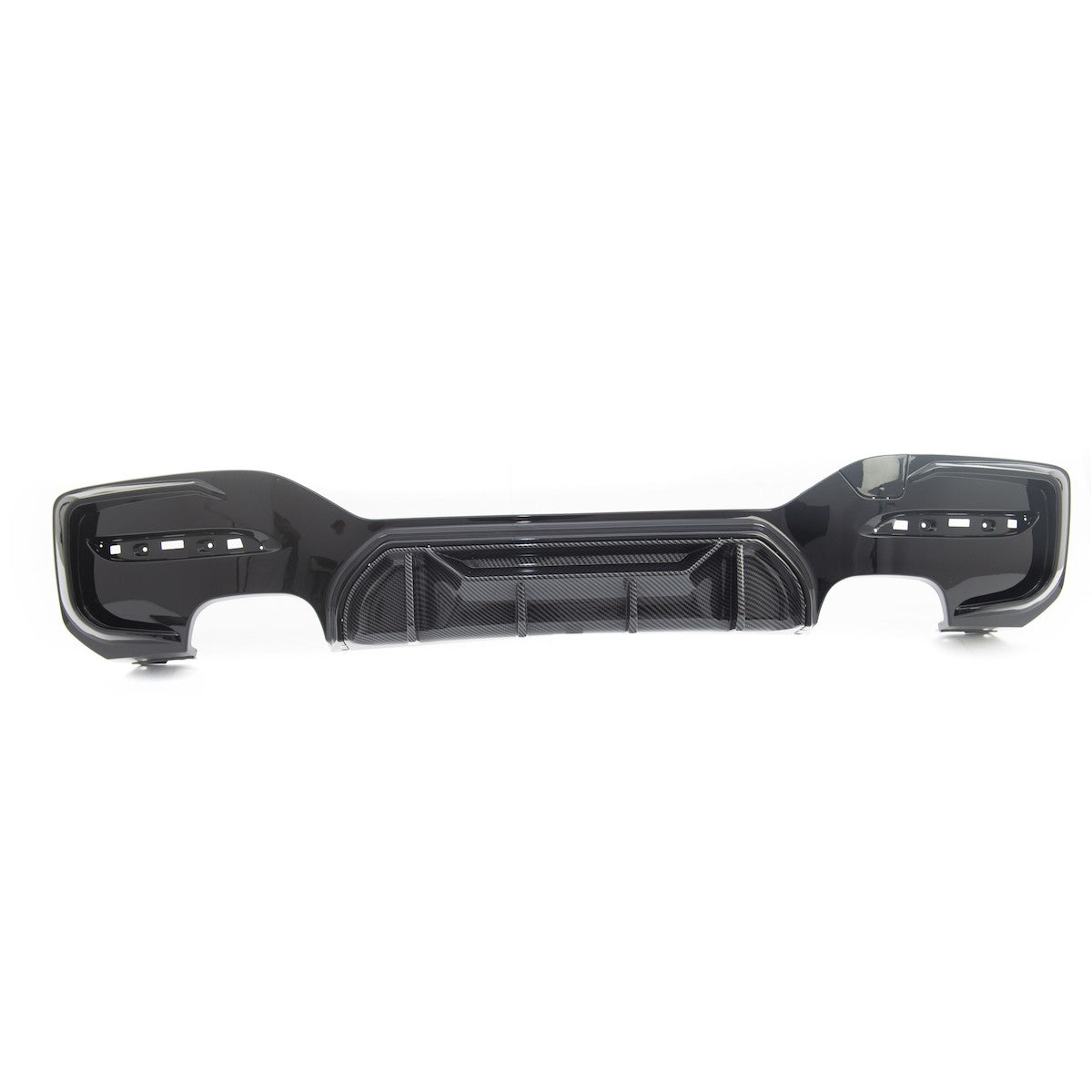 Sport Heckstoßstange Diffusor Carbon-Optik passend für BMW 1er F20 F21 2015-2019