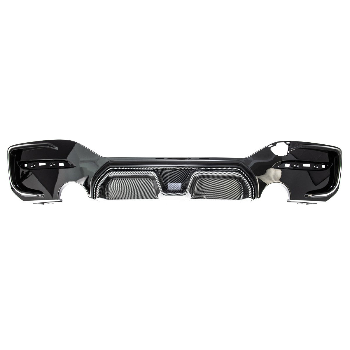 Heckstoßstange Diffusor Carbon-Optik passend für BMW 1er F20 F21 2015-2019