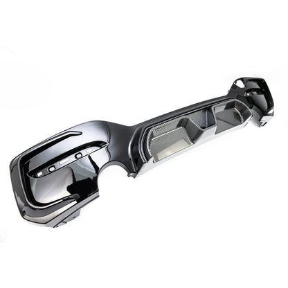 Heckstoßstange Diffusor Carbon-Optik passend für BMW 1er F20 F21 2015-2019