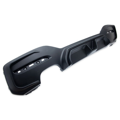 Sport Heckspoiler Diffusor Matt Schwarz passend für BMW 1 F20 F21 2015-2019