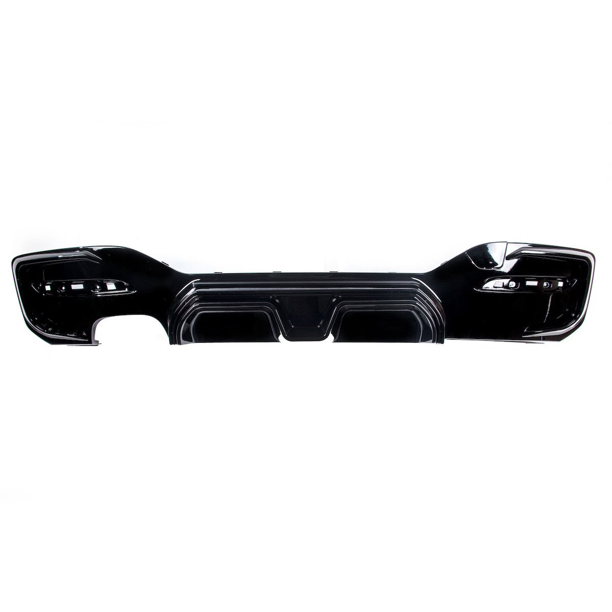 Heckstoßstange Diffusor Hochglanz Schwarz passend für BMW 1er F20 F21 2015-2019