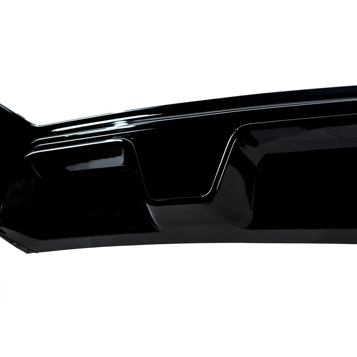 Heckstoßstange Diffusor Hochglanz Schwarz passend für BMW 1er F20 F21 2015-2019