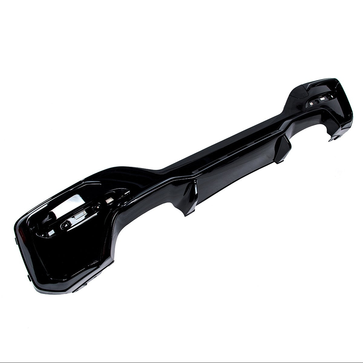 Heckstoßstange Diffusor Hochglanz Schwarz passend für BMW 1er F20 F21 2015-2019