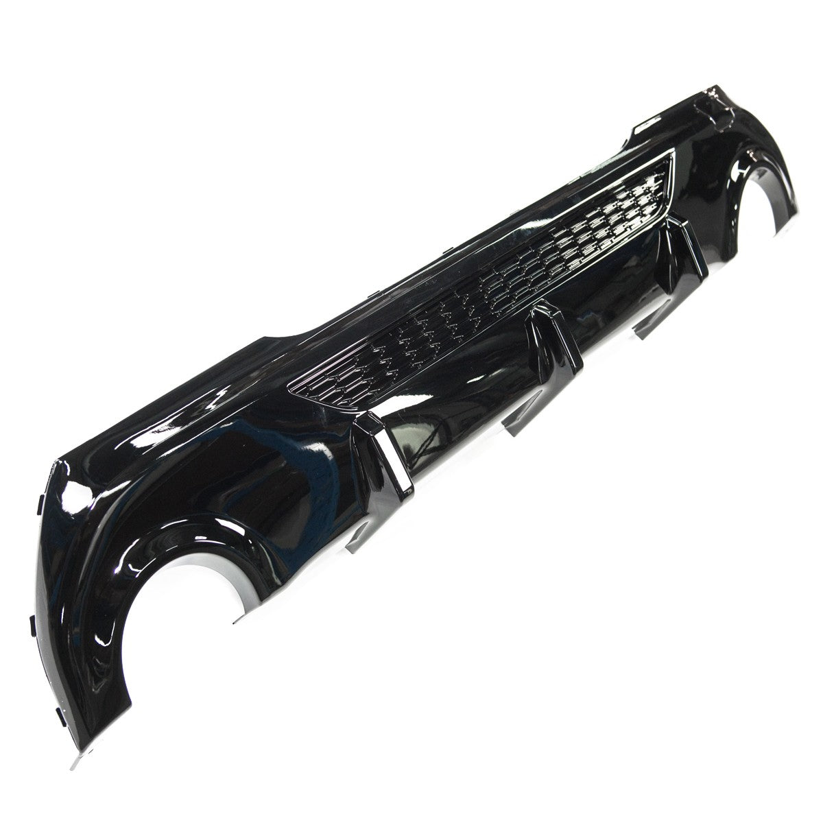 Heckstoßstange Diffusor Hochglanz Schwarz passend für BMW 1er F40 2019-heute