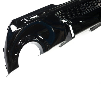 Heckstoßstange Diffusor Hochglanz Schwarz passend für BMW 1er F40 2019-heute