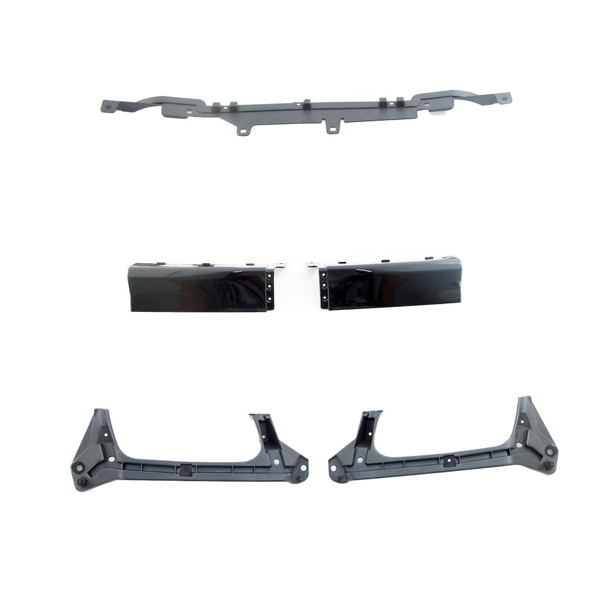 Heckdiffusor Hochglanz Schwarz passend für BMW 2er F44 Gran Coupé 2019+