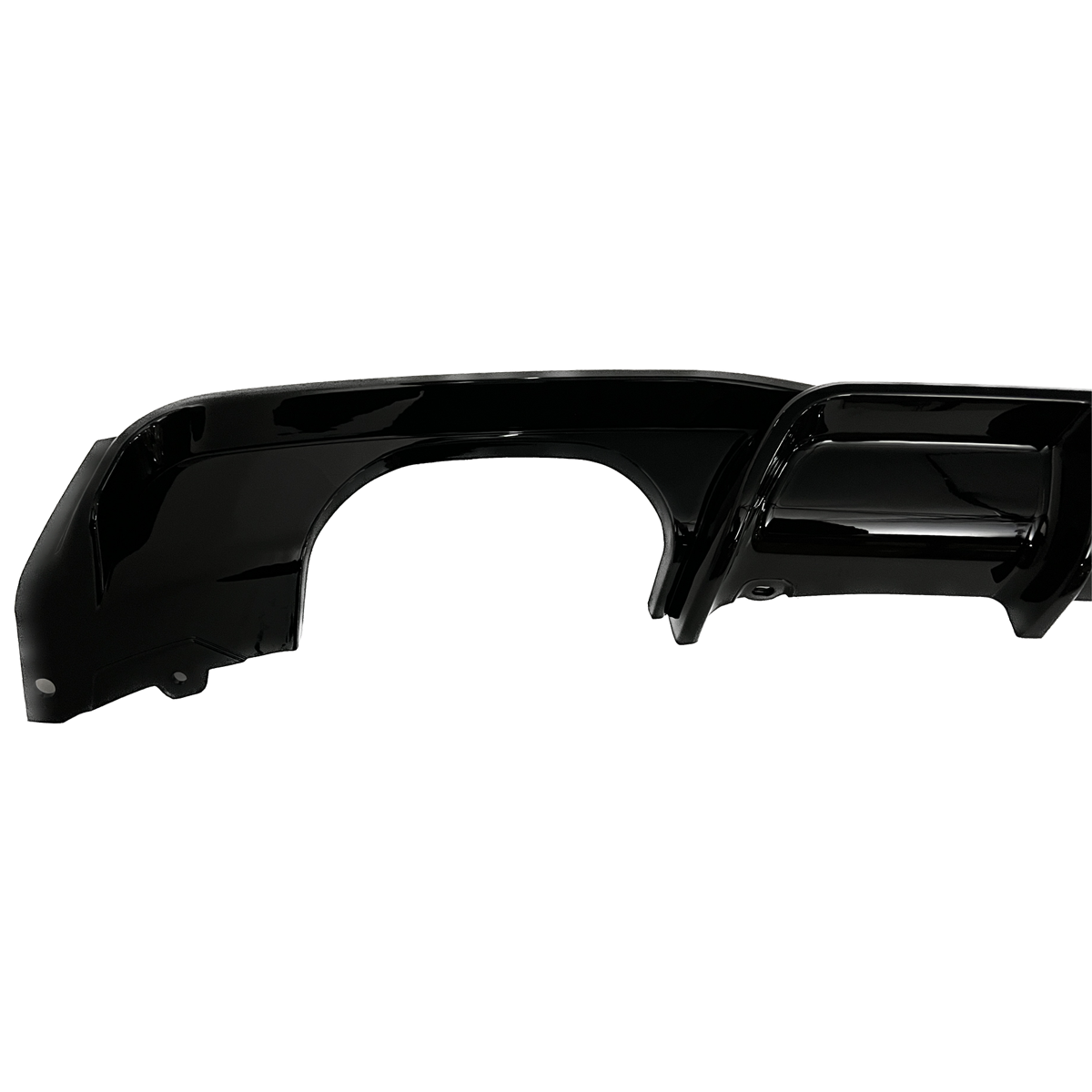 Heckstoßstange Diffusor Hochglanz Schwarz passend für BMW 3er F30 F31 2011-2018
