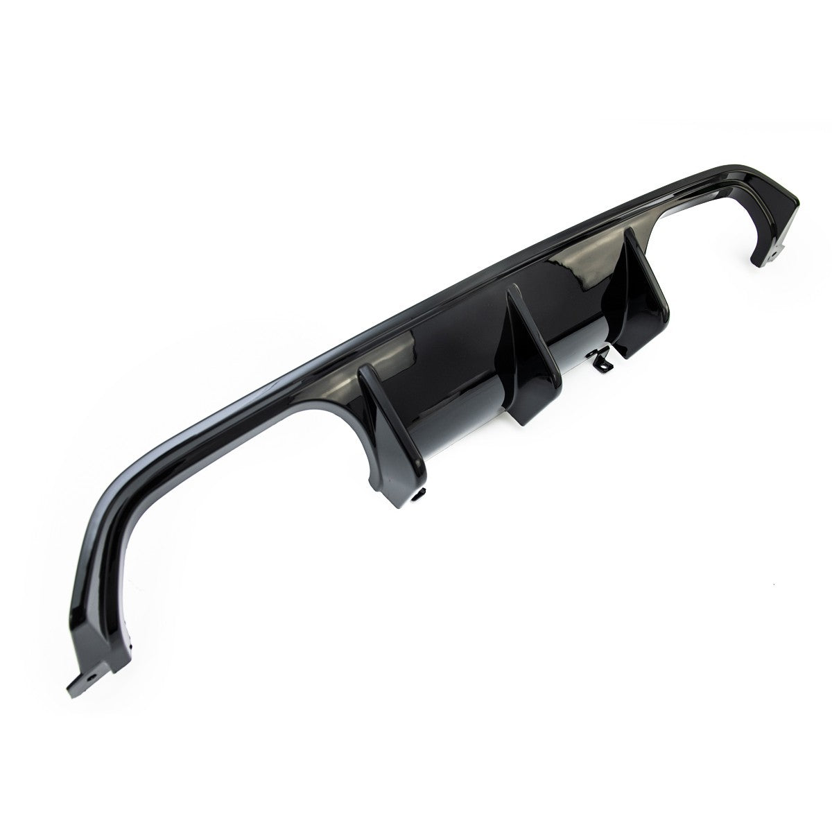Diffusor passend für BMW 4 F82 F83 3 F80 Heck Hochglanz Schwarz