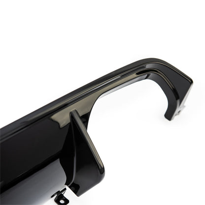 Diffusor passend für BMW 4 F82 F83 3 F80 Heck Hochglanz Schwarz