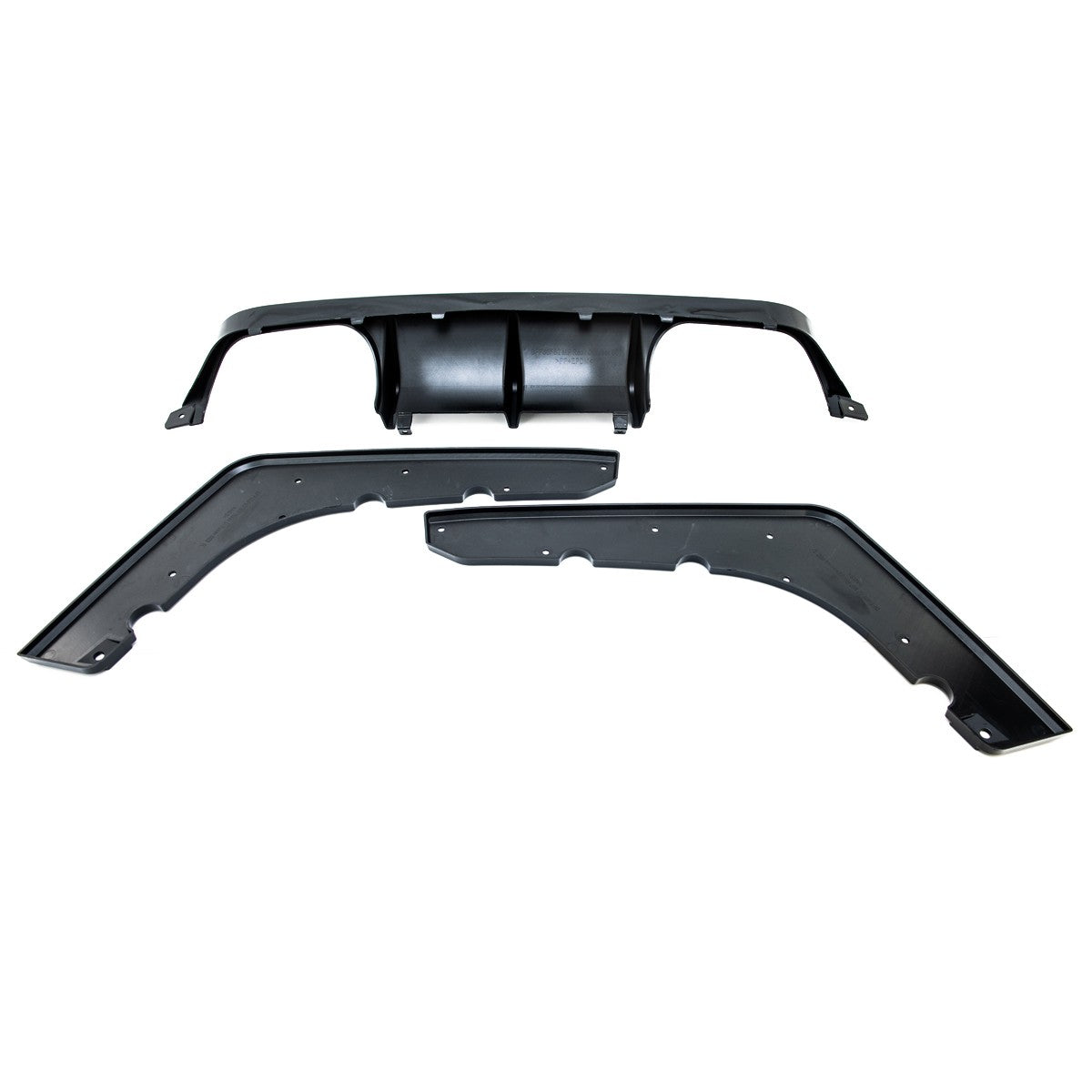 Diffusor passend für BMW 4 F82 F83 3 F80 Heck Hochglanz Schwarz