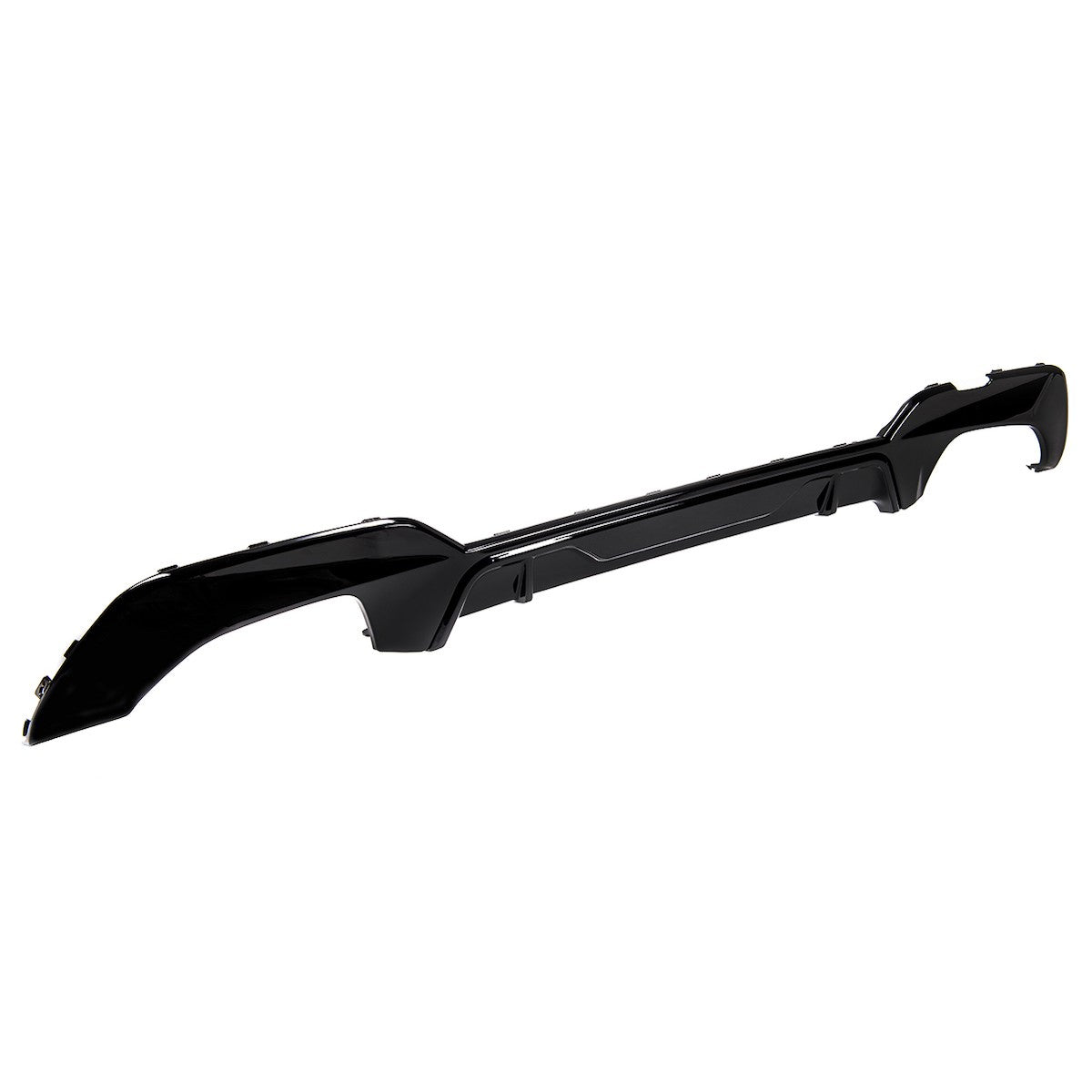 Heckdiffusor Hochglanz Schwarz passend für BMW 3er G20 G21 340i 2019-2022