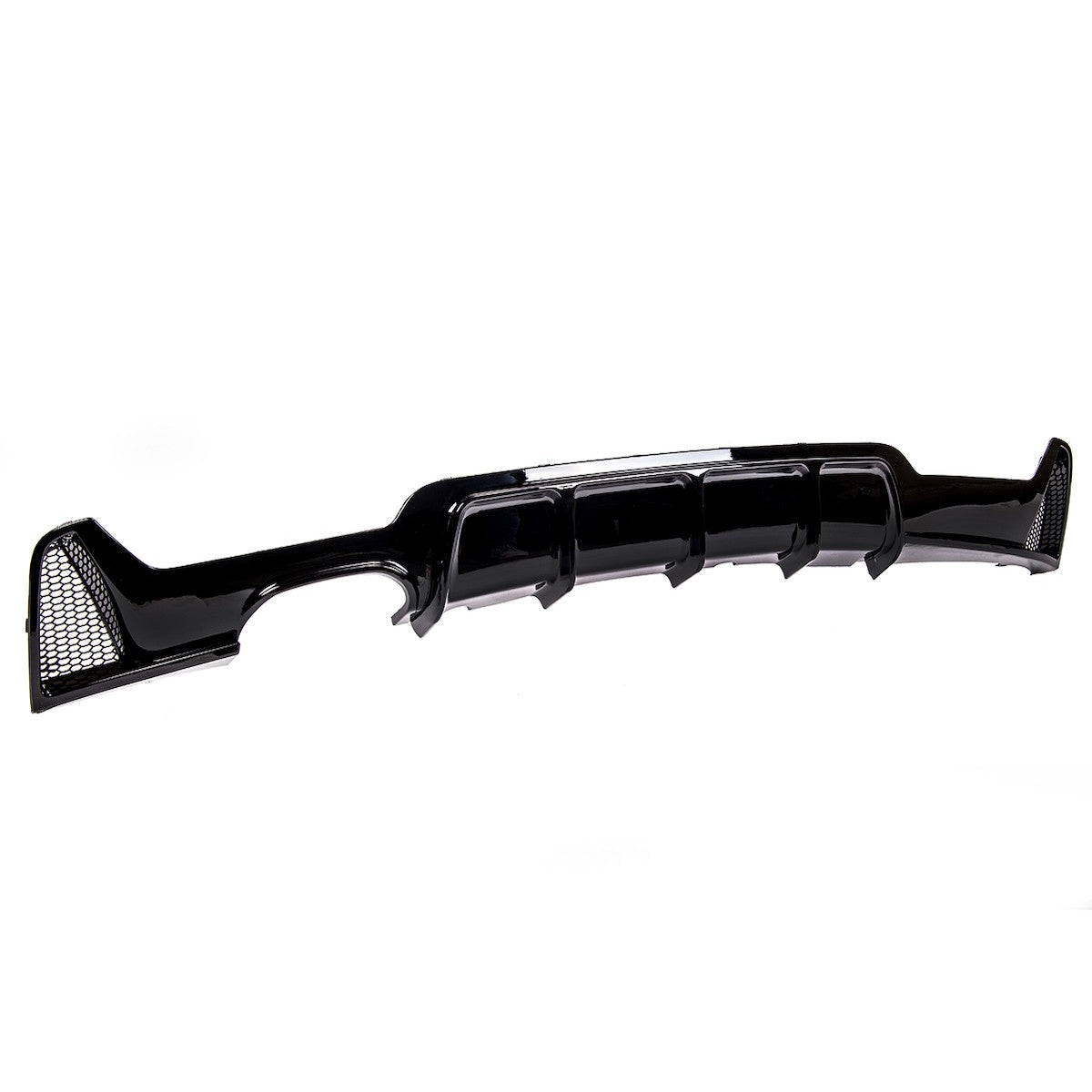 Heckdiffusor Hochglanz Schwarz passend für BMW 4er F32 F33 F36 2013-2020