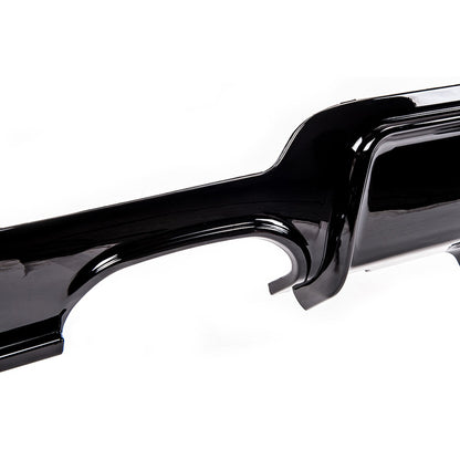 Heckdiffusor Hochglanz Schwarz passend für BMW 4er F32 F33 F36 2013-2020