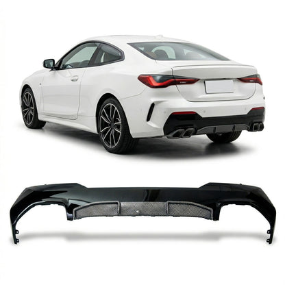 Sport Heckdiffusor Carbon-Optik passend für BMW 4er G22 G23 G83 2020+