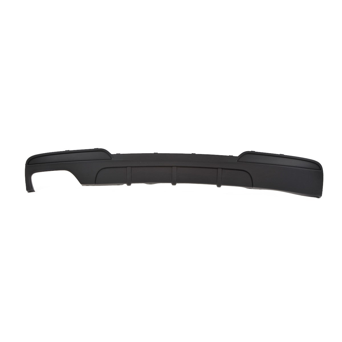 Heckstoßstange Diffusor Matt Schwarz passend für BMW 5er F10 F11 2009-2016
