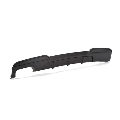 Heckstoßstange Diffusor Matt Schwarz passend für BMW 5er F10 F11 2009-2016