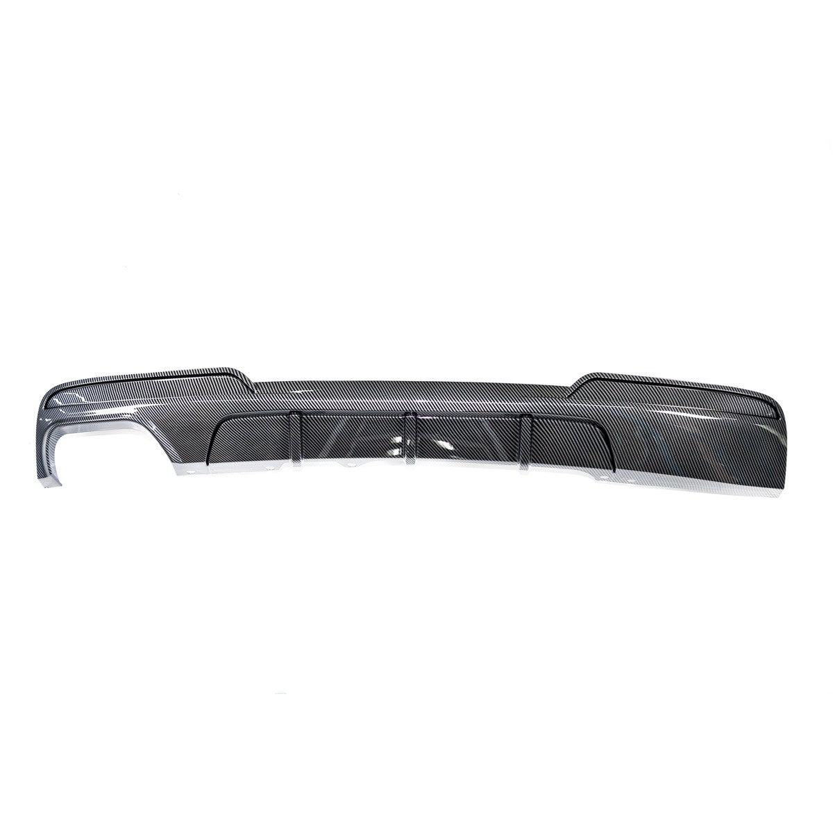 Heckstoßstange Diffusor Carbon-Optik passend für BMW 5er F10 F11 2009-2016