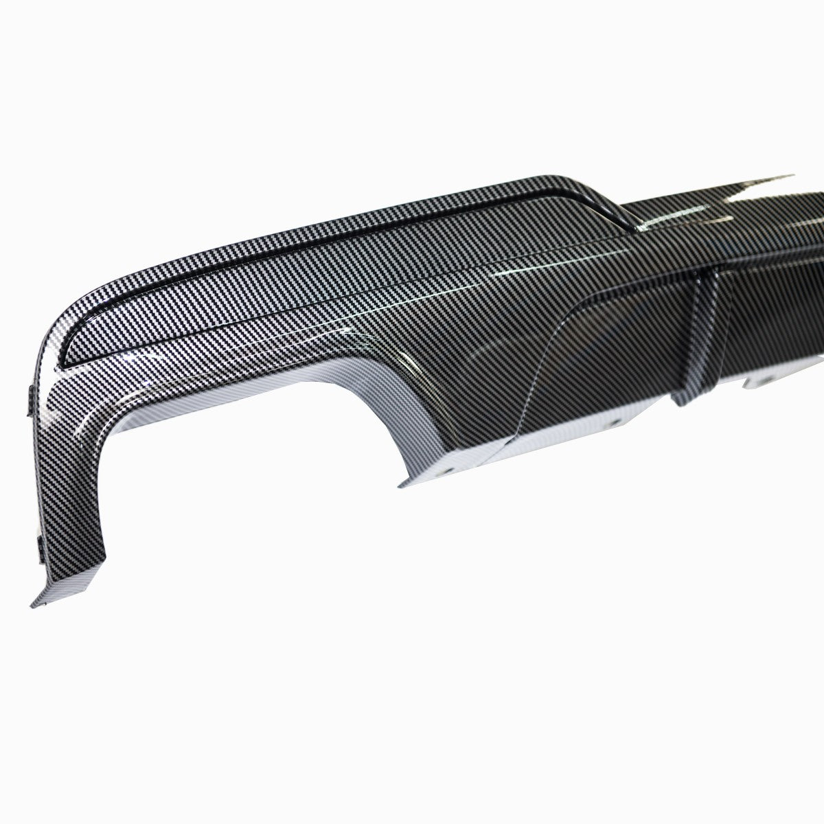 Heckstoßstange Diffusor Carbon-Optik passend für BMW 5er F10 F11 2009-2016