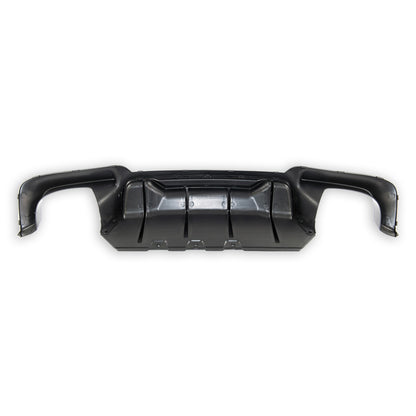 Heckstoßstange Diffusor Hochglanz Schwarz passend für BMW 5er F10 F11 2009-2016