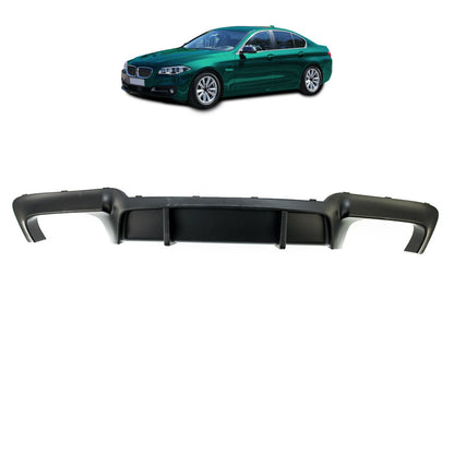 Heckspoiler Diffusor Matt Schwarz passend für BMW 5er F10 F11 2009-2016