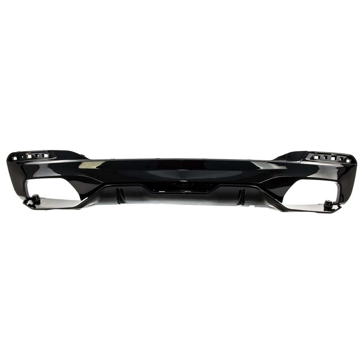 Heckdiffusor Hochglanz Schwarz passend für BMW 5er G30 G31 2016-2023
