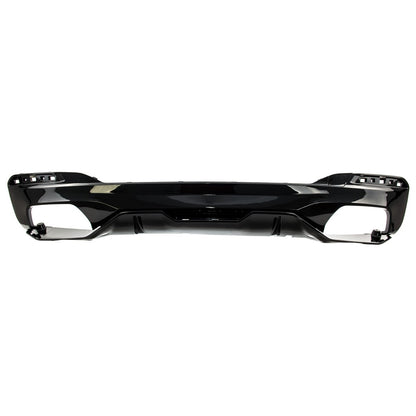 Heckdiffusor Hochglanz Schwarz passend für BMW 5er G30 G31 2016-2023