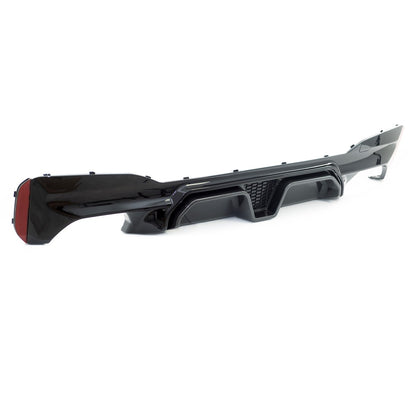 Heckdiffusor Carbon-Optik passend für BMW 5er G30 G31 F90 2017-2023