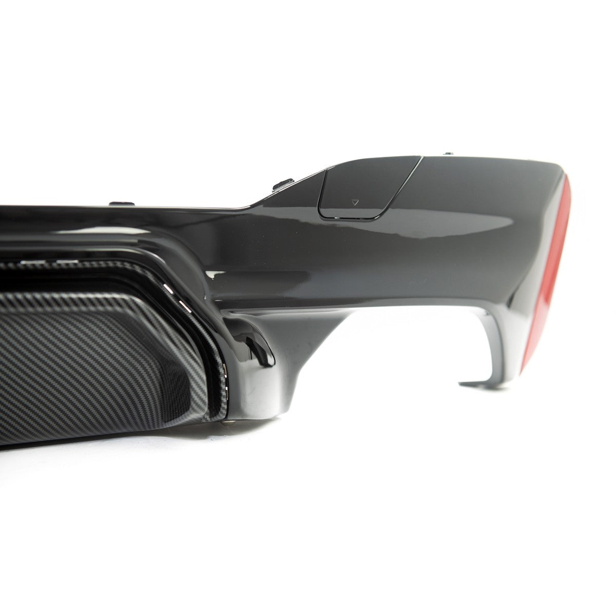 Heckdiffusor Carbon-Optik passend für BMW 5er G30 G31 F90 2017-2023