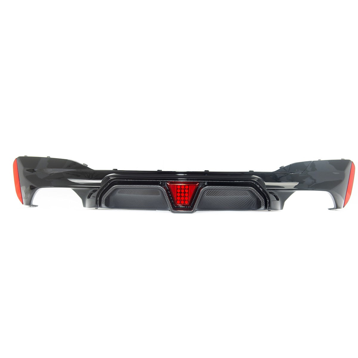 Heckdiffusor Carbon-Optik passend für BMW 5er G30 G31 F90 2016-2023