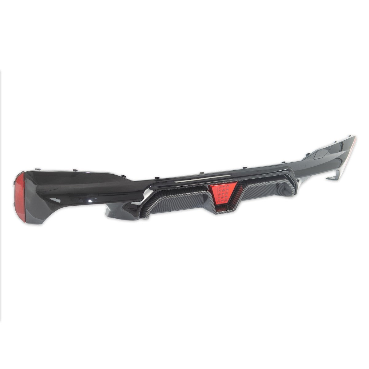 Heckdiffusor Carbon-Optik passend für BMW 5er G30 G31 F90 2016-2023