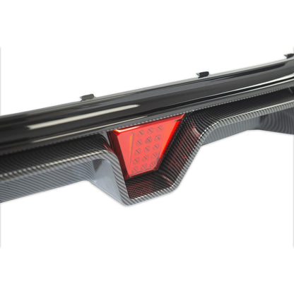 Heckdiffusor Carbon-Optik passend für BMW 5er G30 G31 F90 2016-2023