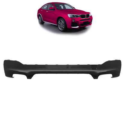 Heckspoiler Diffusor PP Unlackiert passend für BMW X4 (F26) 2014-2018