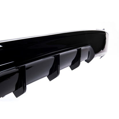 Heckdiffusor Hochglanz Schwarz passend für BMW 2er F22 F23 2014-2021