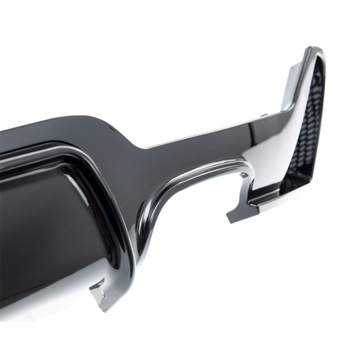 Heckdiffusor Hochglanz Schwarz passend für BMW 4er F32 F33 F36 2013-2021